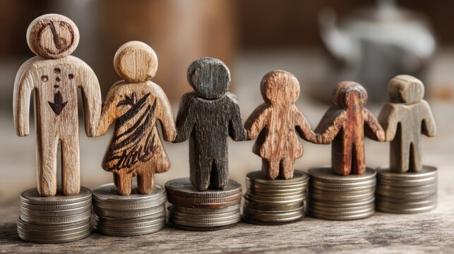 Innovative wealth legacy planning icon concept for preserving assets and building a sustainable financial future