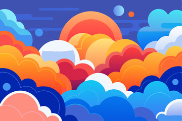 Business person interacting with a futuristic digital marketing interface, showcasing online advertising analytics, data charts, email marketing, and campaign performance metrics on a virtual screen. 