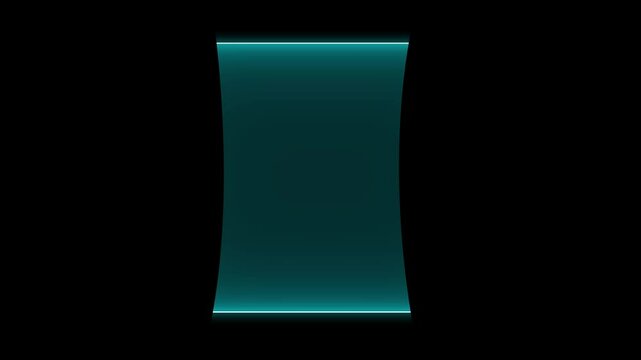  Square Frames ,HUD GUI futuristic element Sci-fi concept design. Call outs title. Modern banner, frame of lower third. Neon hologram screen overlay Circle Abstract Digital Technology.  4k video