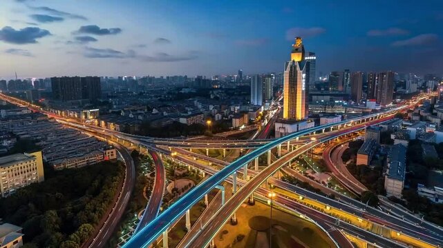 Hefei Landmark Drone Time-lapse Photography Promotional Video