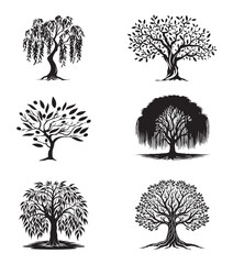 beautiful tree vector image
