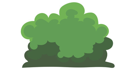 vector illustration of a green tree