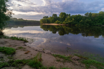 the river in the forest