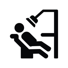 Dental chair icon