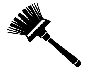 Cleaning Brush Icon Vector, Cleaning Brush Clipart