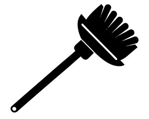 Cleaning Brush Icon Vector, Cleaning Brush Clipart