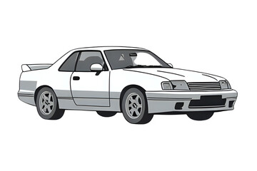 Obraz premium car character 