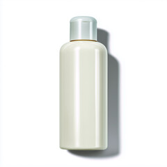 Clean and Simple Cosmetic Bottle Mockup on White Background