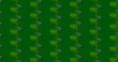 Abstract Green Pattern with Subtle Variations