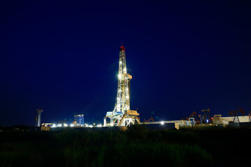 Oil drilling rig,Oil and gas industry.