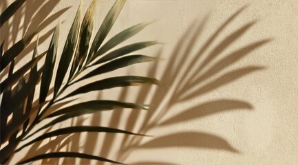 Obraz premium palm tree leaves