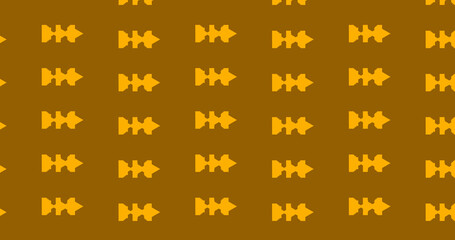 Abstract Geometric Pattern with Layered Zigzag Designs on a Deep Burgundy Background