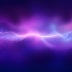 Obraz premium 신비로운 우주 오로라 섬광배경