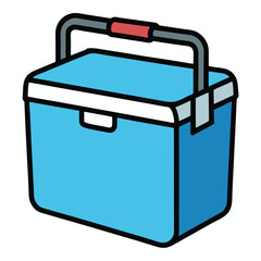 illustration of a Cooler Box