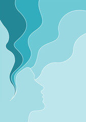 Communication, Loneliness, Intricacy ,Solution, Love, Freedom, Dreams, Thoughts, World, Vector, Artwork