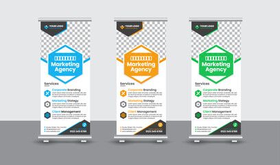 Corporate Roll Up Banner