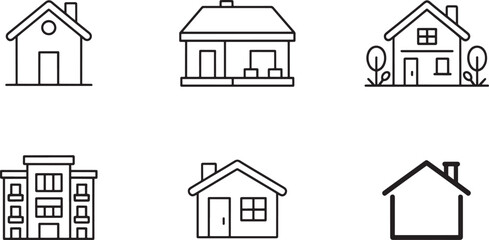Home and Real Estate Solid Icons
