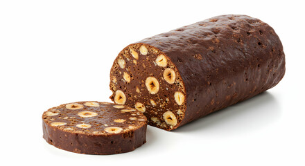 Chocolate Hazelnut Salami Recipe Easy NoBake Dessert