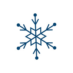snowflake vector icon