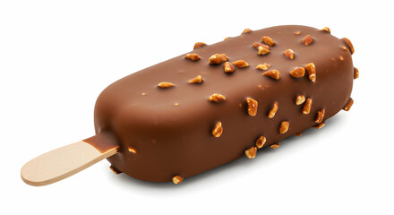 Chocolate Almond Ice Cream Bar Delicious Frozen Treat