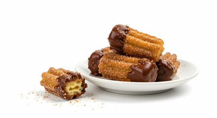 ChocolateDipped Churros Recipe  Images