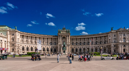Obraz premium Neue Burg Hofburg Wien
