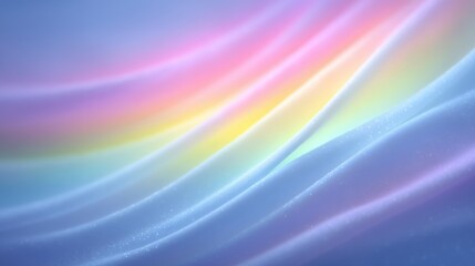 Pastel Rainbow Fabric Drape  Soft Texture  Abstract Background  Elegant Design