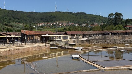 salinas rio maior, fabrica de sal