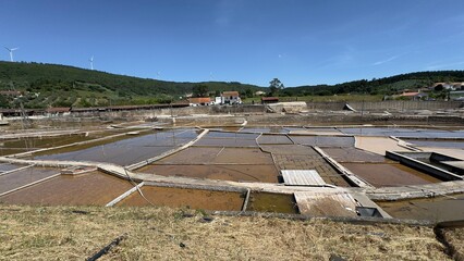 salinas rio maior, fabrica de sal