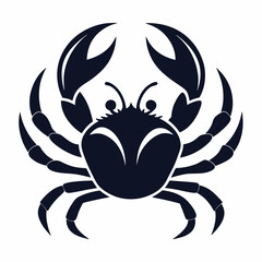 crab-color isolated-crab-on-white-background