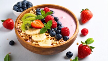 yogurt with berries
