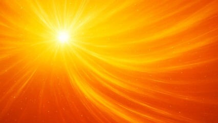 光が降り注ぐ夏空と熱気の流れ