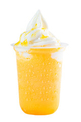 Juice Ice Cream orange