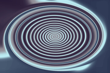 Gradient abstract background. Modern texture in black hole shape.