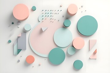 abstract background with circles