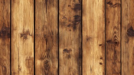 Naklejka premium Polished oak plank texture in seamless loop, ideal for realistic 3D surfaces, tiling backgrounds, and digital floor layouts.