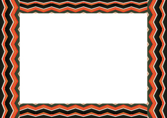 simple pastel line art for decorating a4 landscape certificate, diploma, announcement, advertisement	
