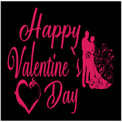 Love you most. Typography t-shirt design for valentines day with love shape.