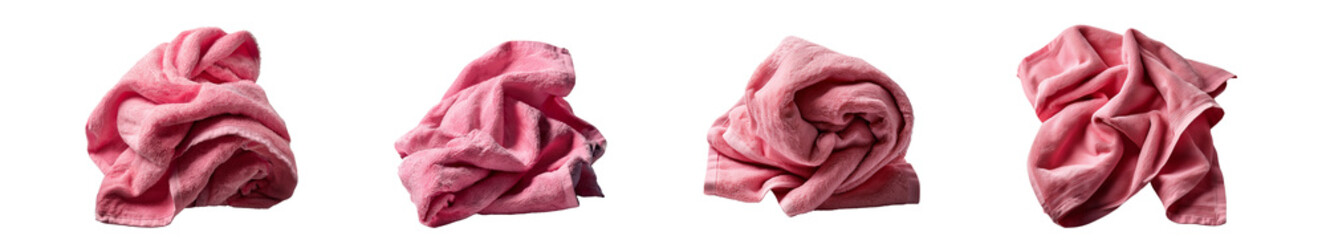 Soft pink fabric provides a gentle touch, ideal for creative textile projects.