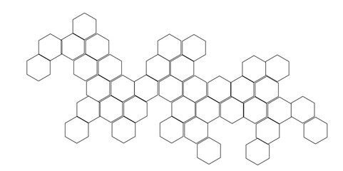  Hexagonal structure futuristic white background and embossed Hexagon, Hexagon honeycomb white Background with geometric hexagon shapes.science technology white background light shadow vector.
