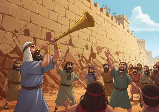 The Walls of Jericho(Joshua 6:20)
