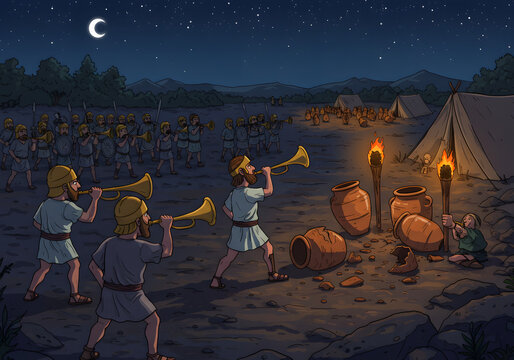 Gideon's Army(Judges 7:7)