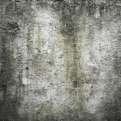 Obraz premium Weathered concrete wall texture, showing discoloration, stains, and rough surface