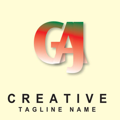 GAJ Three Letter Logo Concept.eps © MdBaharUdin