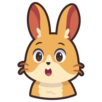 Amazed Bunny Emoticon
