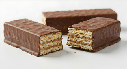 Chocolate Wafer Bars Delicious Crispy Treat