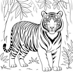 This is a nice tiger 