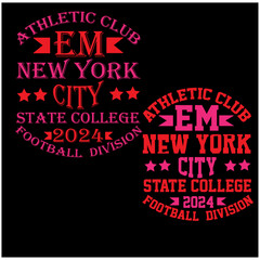 typography Vector T shirt design