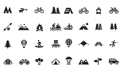 outdoor set icons