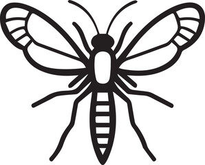 vector illustration of a spider